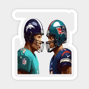 Nasional Football League Big match Dolphin Vs Chief In Miami design By Me Magnet