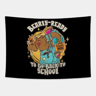 Bearly-Ready to go Back to School for Teachers & Students Tapestry