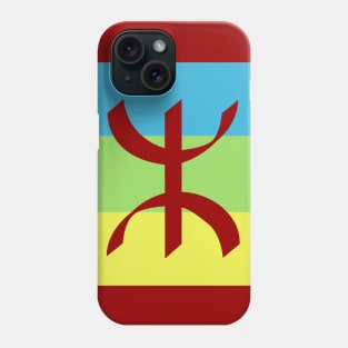 Amazigh Flag - Berber Design - Tifinagh - Amazigh Design - Berber Flag Phone Case