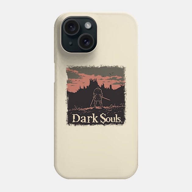 dark souls Phone Case by peterdoraki