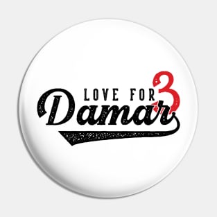 Love For Damar v6 Pin