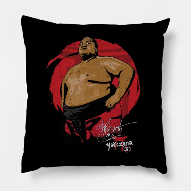 Yokozuna 30th Anniversary Pillow by MunMun_Design