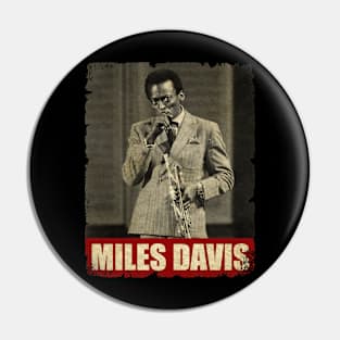 Miles Davis - RETRO STYLE Pin