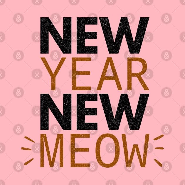 New Year New Meow by Daily Design