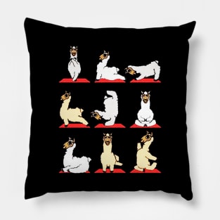 Yoga Llama Pillow