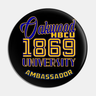 Oakwood University 1896 Apparel Pin