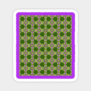 Beautiful Swamp lily flower pattern. Magnet