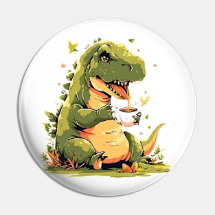 tea rex Pin