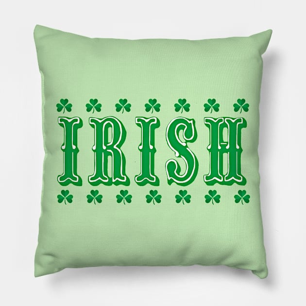 IRISH Pillow by ARTWORKandBEYOND