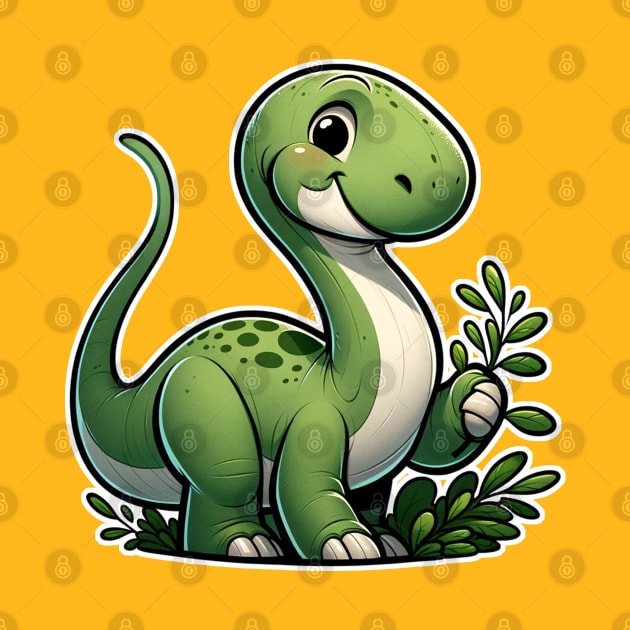 Cute brontosaurus by Ferdi Everywhere