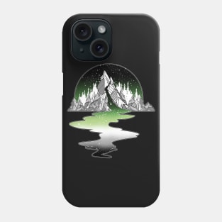 Aromantic Mountain River Phone Case