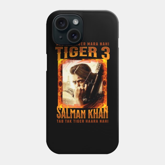 Tiger 3, Salman Khan, Bollywood, Indian movie Phone Case by Swag Like Desi