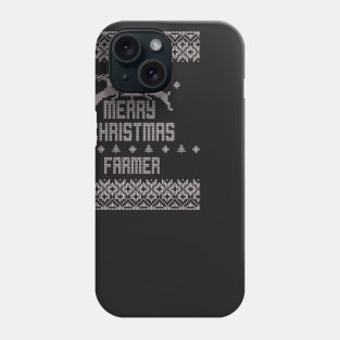 Merry Christmas FARMER Phone Case