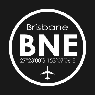 BNE, Brisbane International Airport T-Shirt