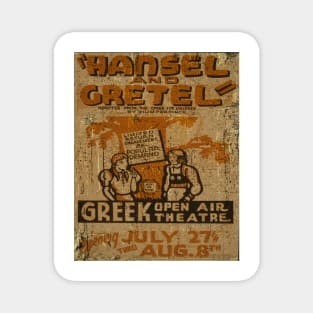 Hansel and Gretel Classic Style Magnet