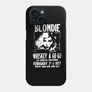 Blondie Music Whiskey A Go Go Phone Case