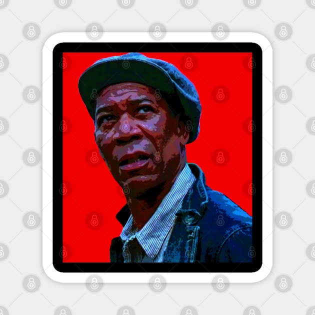 morgan freeman Magnet by oryan80