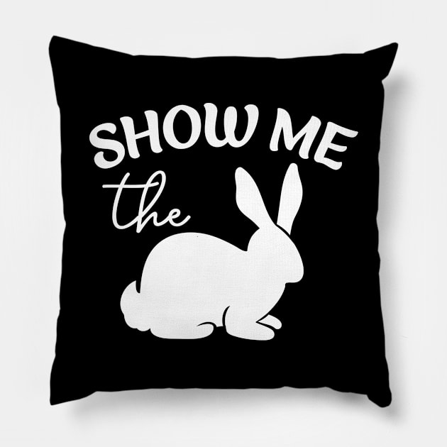 Show Me The Bunny Pillow by amalya