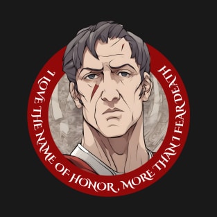 Julius Caesar in anime style T-Shirt