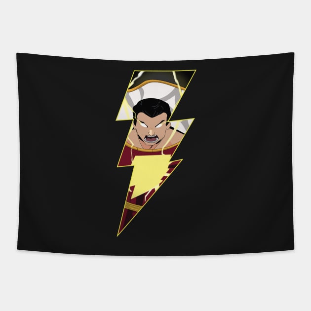 SHAZAM Tapestry by Flashpool