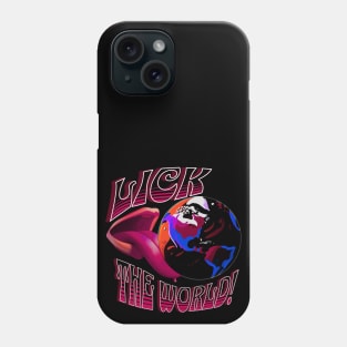 Lick The World - Trippy Pink Phone Case