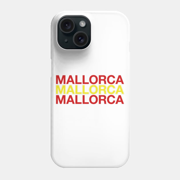 MALLORCA Spanish Flag Phone Case by eyesblau