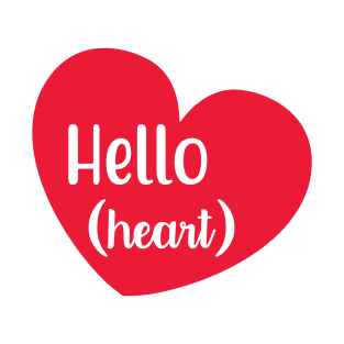 Hello heart T-Shirt