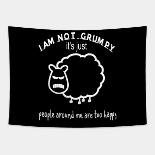 i'm not grumpy Tapestry