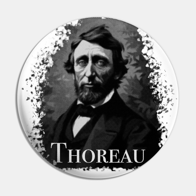 Thoreau (Monochrome light) Pin by WickedAngel