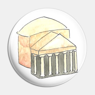 Rome Icons: Pantheon Pin