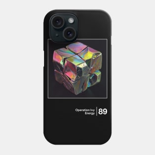 Operation Ivy - Minimalist Graphic Style Artwork Phone Case