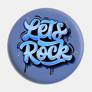 Let's Rock Pin