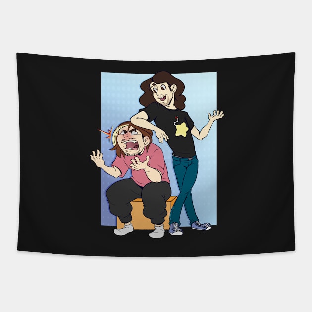 Grumps Tapestry by RottingRootsArts