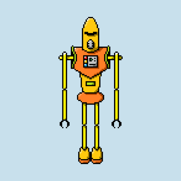 Pixel Robot 007 by Vampireslug