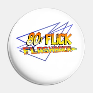 80s Flick Flashback Logo Pin