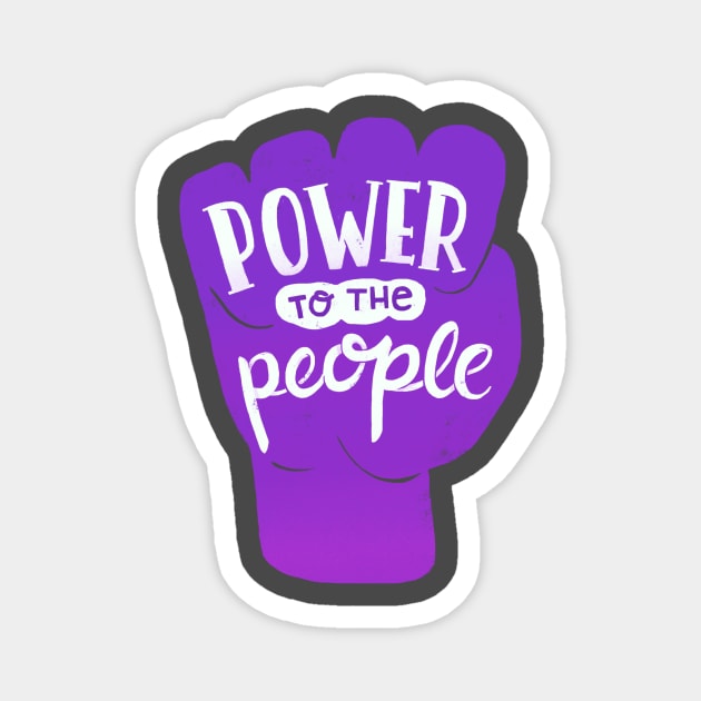 POWER to the people Magnet by whatafabday