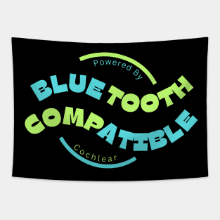 Blue Tooth Compatible | Powered By Cochlear | Green Blue Tapestry