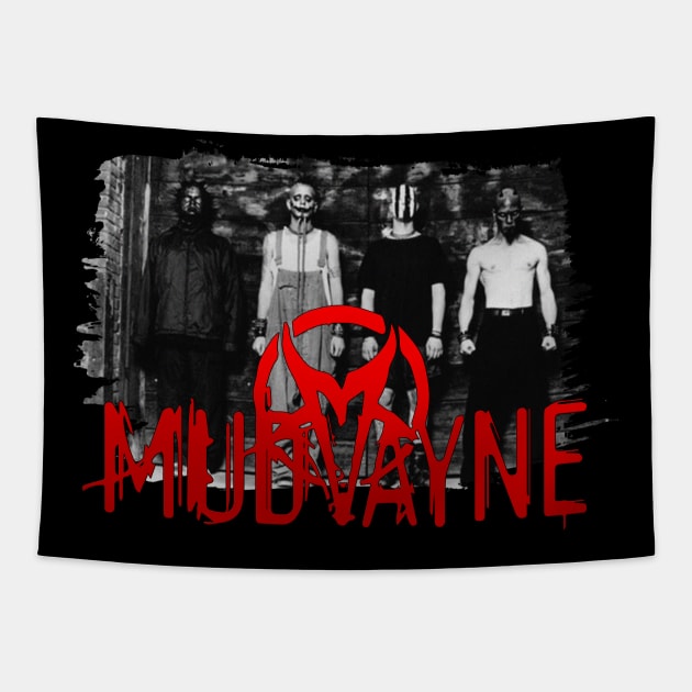 Mudvayne Band Tapestry by 730