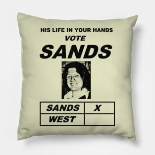 Vote Bobby Sands! Pillow