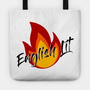 Put the lit in English Literature Tote