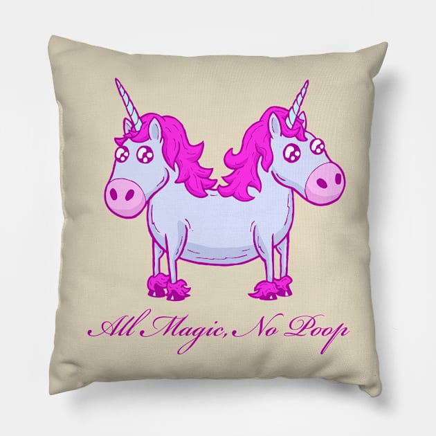 All Magic, No Poop Pillow by calavara