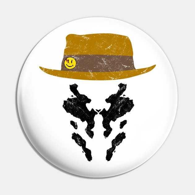 Rorschach Watchmen Pin by Coccomedian