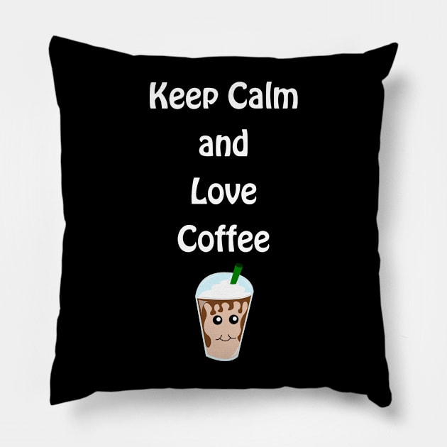 Cute Coffee Pillow by traditionation