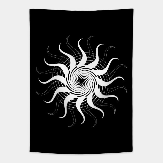 Black Hole Sun Tapestry by Maxsomma