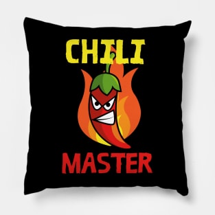 Chili Master Hot Spicy Chef Cook Pillow