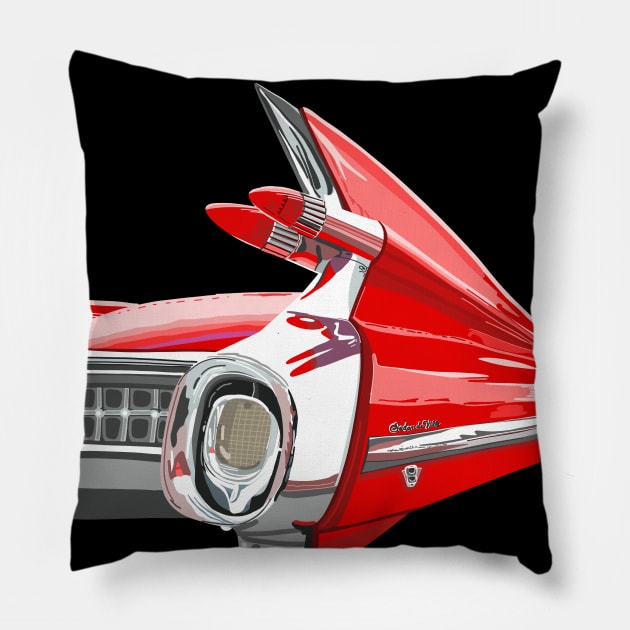 Cadillac Pillow by jenblove