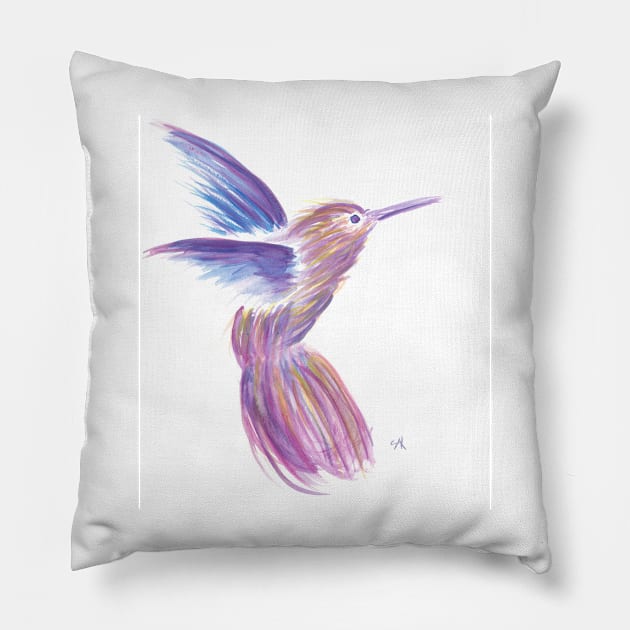 Hum a song for the hummingbird Pillow by Keatos