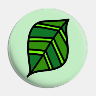 Flora Green Pin