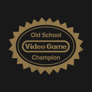 Old School Champ Gold Seal T-Shirt