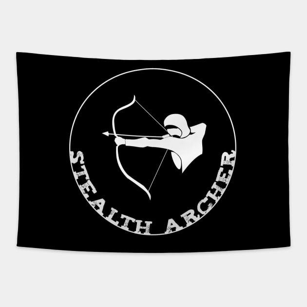 Stealth Archer Tapestry by KritwanBlue